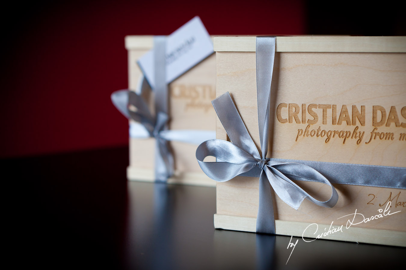 Cyprus Photographer Cristian Dascalu - Our custom packaging