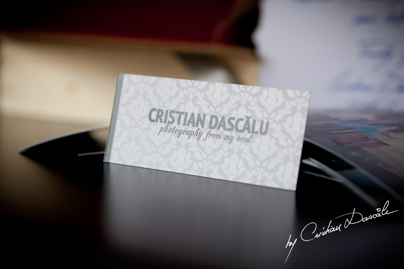 Cyprus Photographer Cristian Dascalu - Our custom packaging