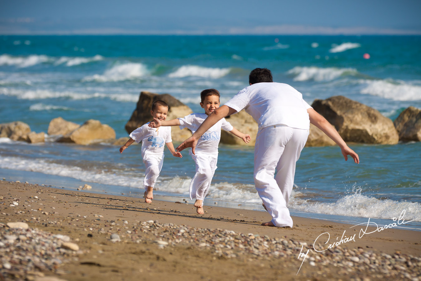 Kurium Beach - Family Photo Session. Cyprus Photographer: Cristian Dascalu