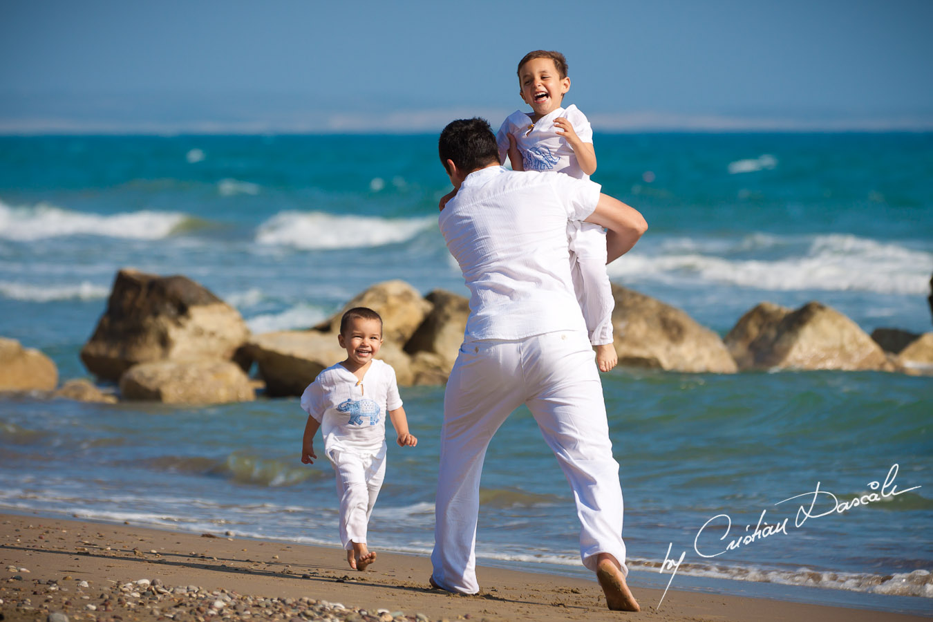 Kurium Beach - Family Photo Session. Cyprus Photographer: Cristian Dascalu