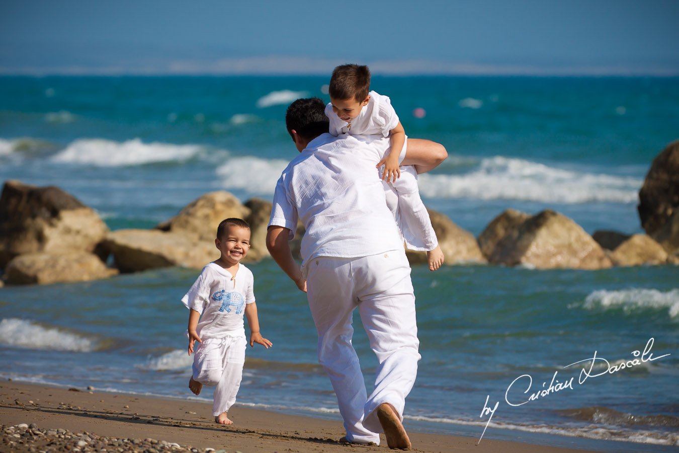 Kurium Beach - Family Photo Session. Cyprus Photographer: Cristian Dascalu