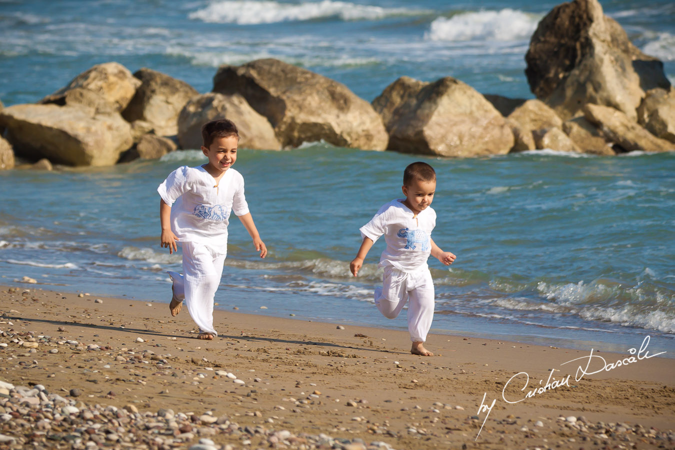 Kurium Beach - Family Photo Session. Cyprus Photographer: Cristian Dascalu