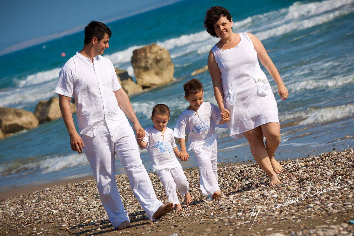 Kurium Beach - Family Photo Session. Cyprus Photographer: Cristian Dascalu