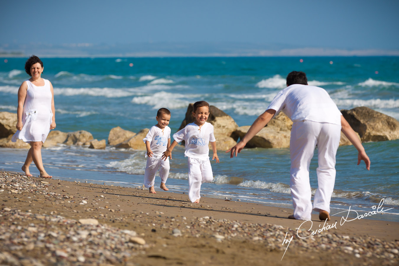 Kurium Beach - Family Photo Session. Cyprus Photographer: Cristian Dascalu