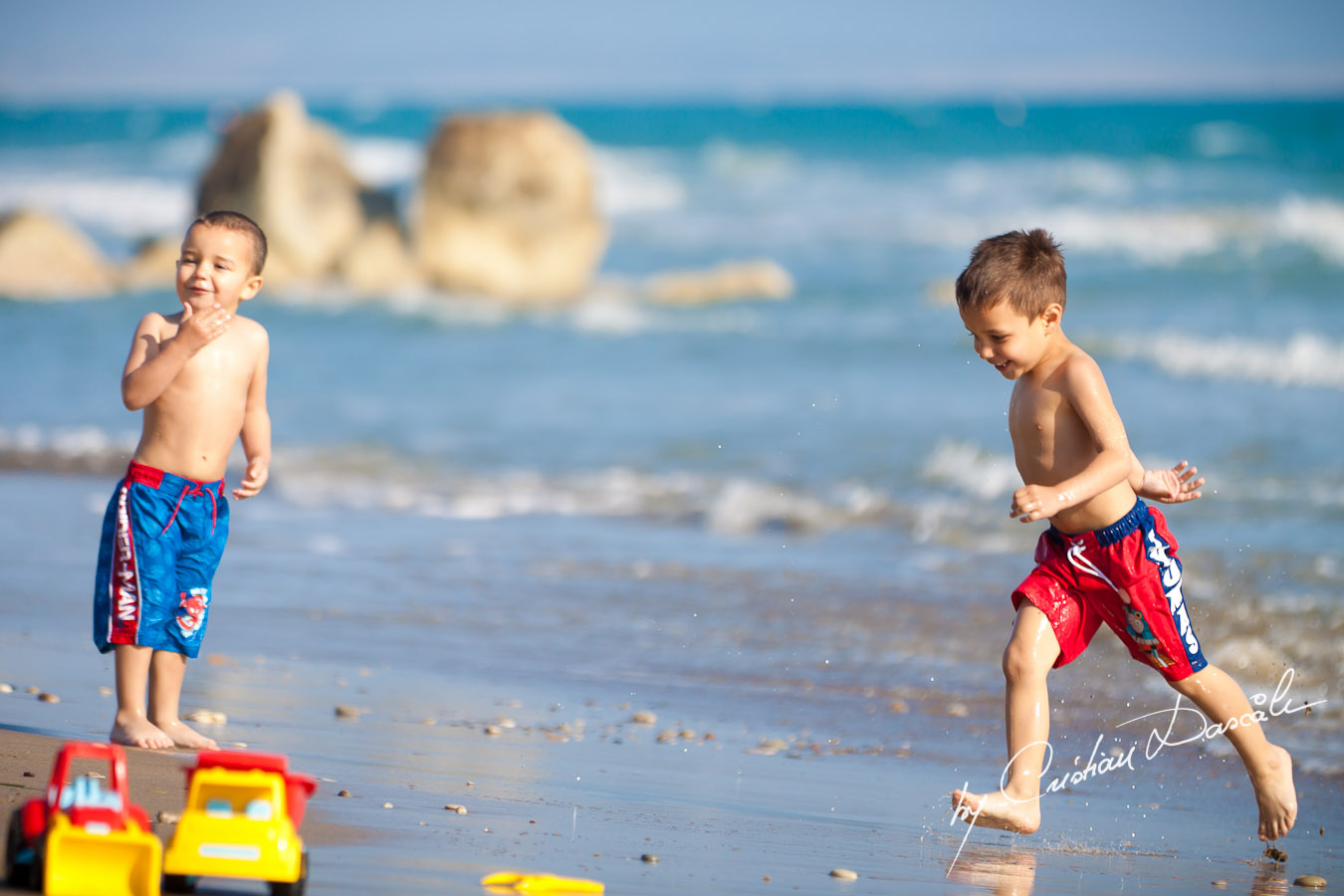 Kurium Beach - Family Photo Session. Cyprus Photographer: Cristian Dascalu