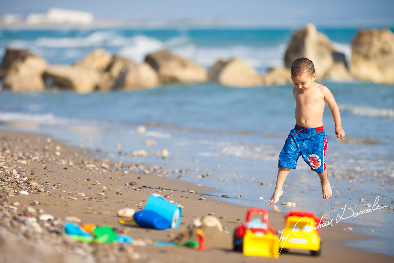 Kurium Beach - Family Photo Session. Cyprus Photographer: Cristian Dascalu