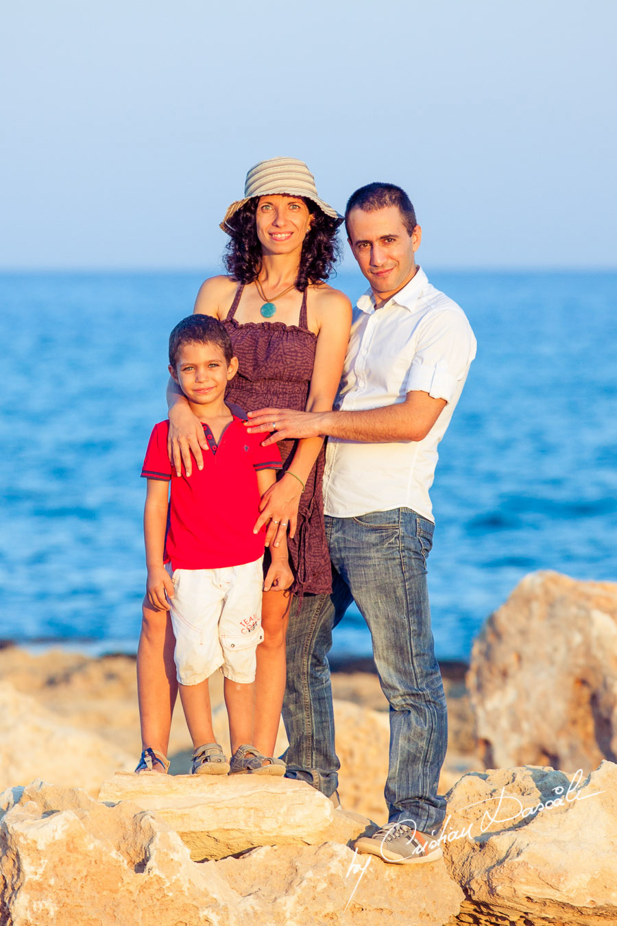 Family Beach Photo Shoot in Cyprus. Photographer: Cristian Dascalu