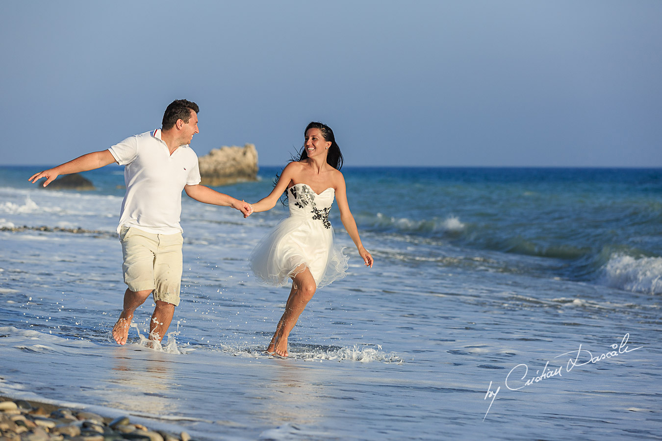 Honeymoon Cyprus - Photoshoot at Aphrodite Rocks - 18