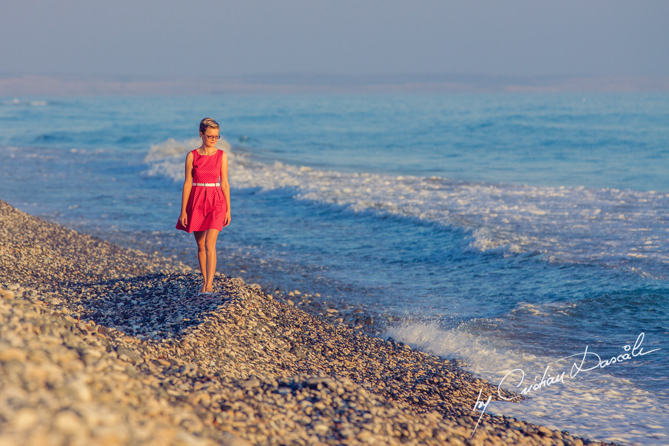 Beach photo shoot in Cyprus - Maria, Moods. Cyprus Photographer: Cristian Dascalu