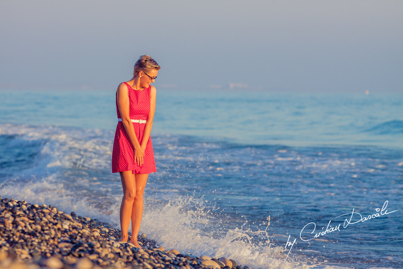 Beach photo shoot in Cyprus - Maria, Moods. Cyprus Photographer: Cristian Dascalu