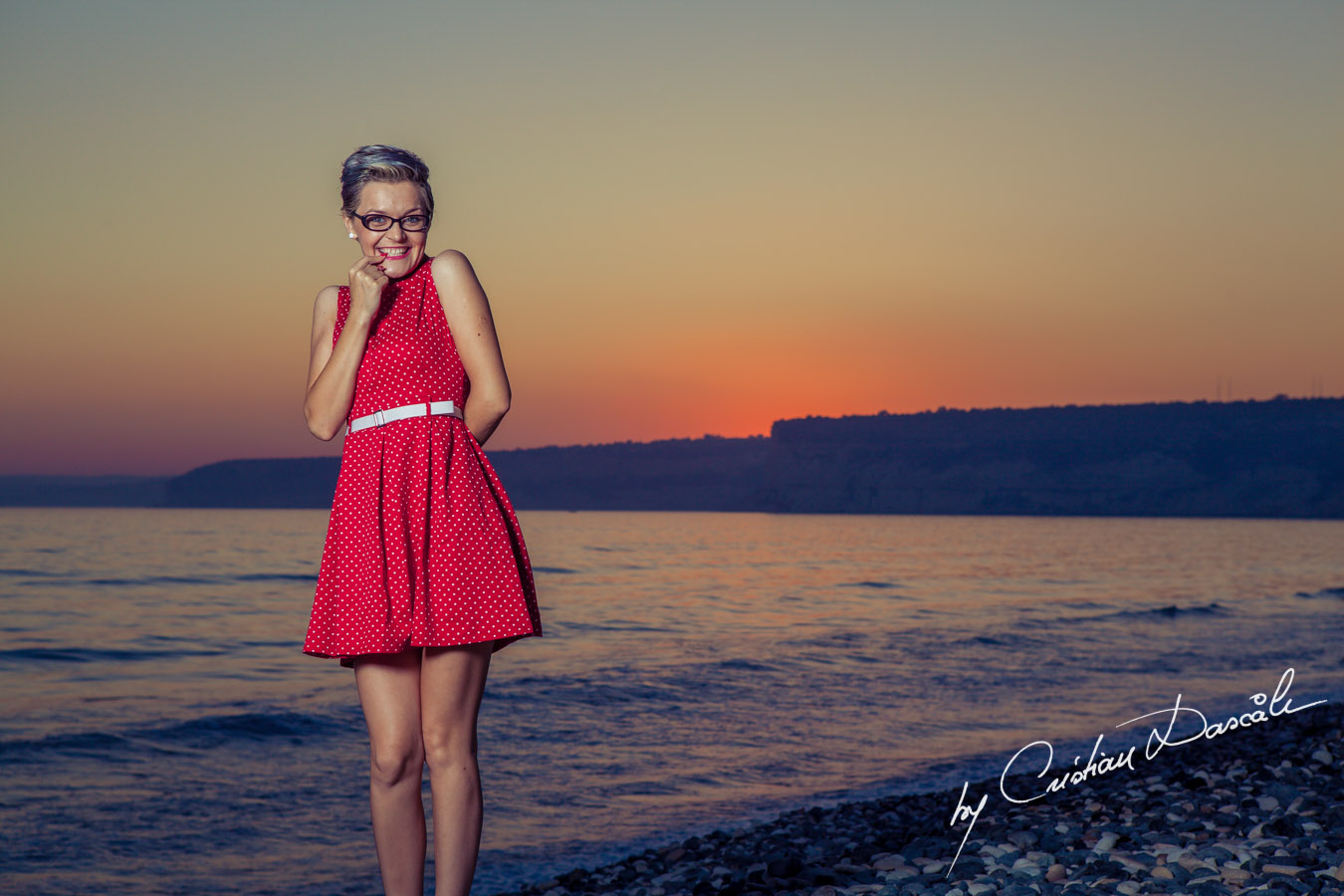 Beach photo shoot in Cyprus - Maria, Moods. Cyprus Photographer: Cristian Dascalu