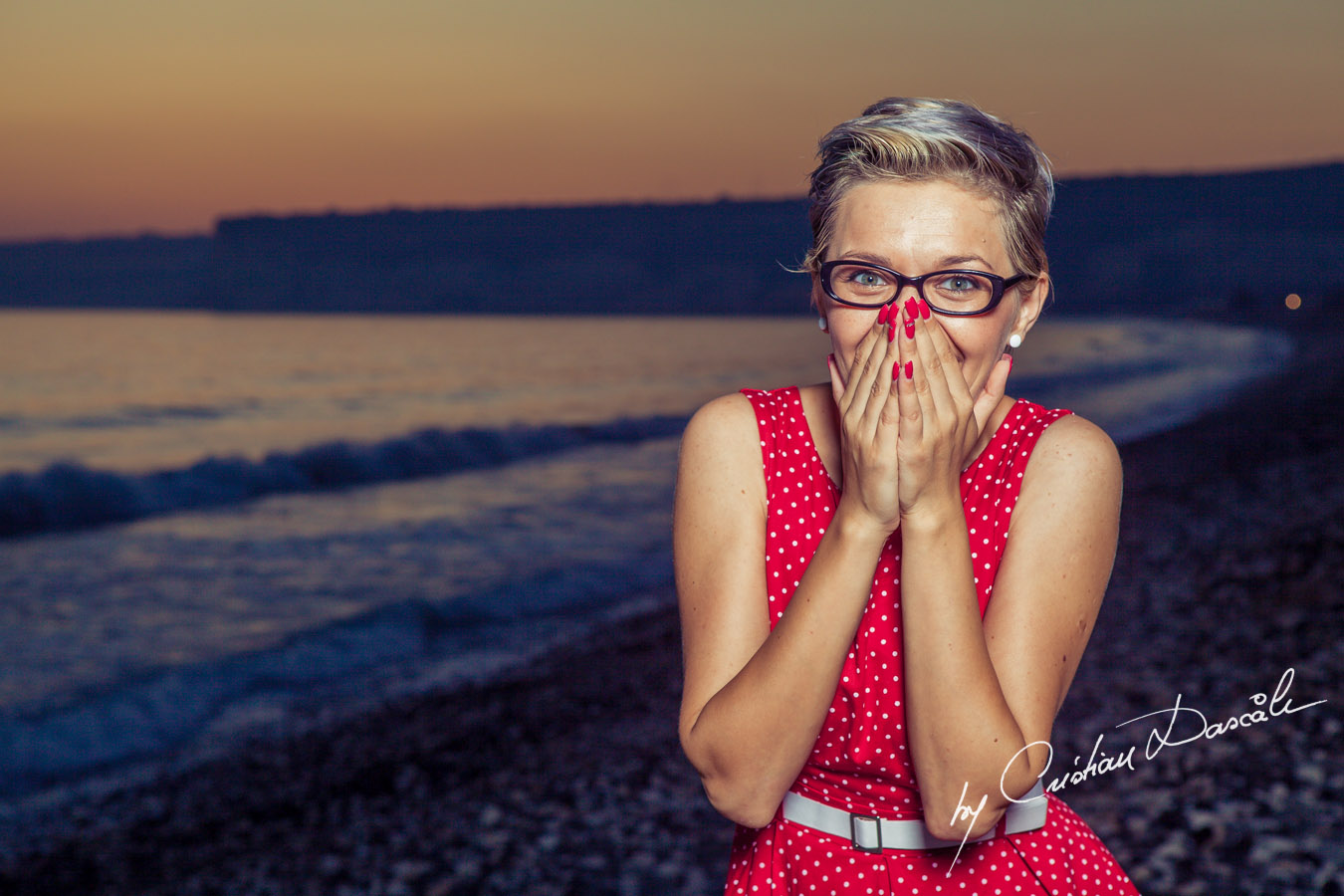 Beach photo shoot in Cyprus - Maria, Moods. Cyprus Photographer: Cristian Dascalu