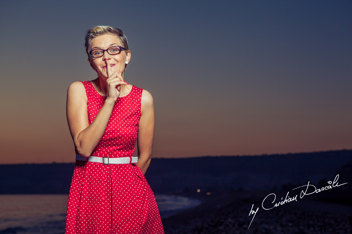 Beach photo shoot in Cyprus - Maria, Moods. Cyprus Photographer: Cristian Dascalu