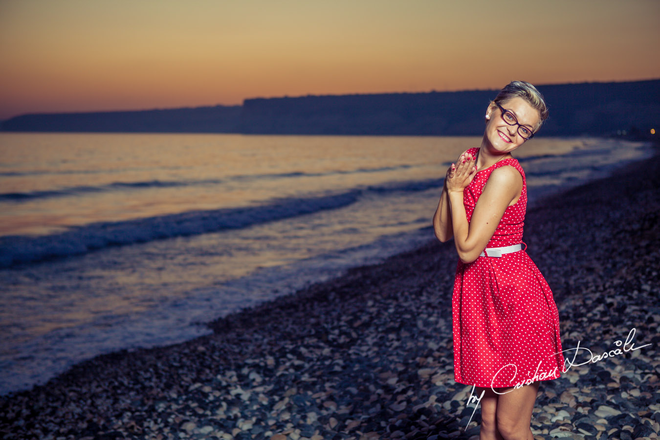 Beach photo shoot in Cyprus - Maria, Moods. Cyprus Photographer: Cristian Dascalu