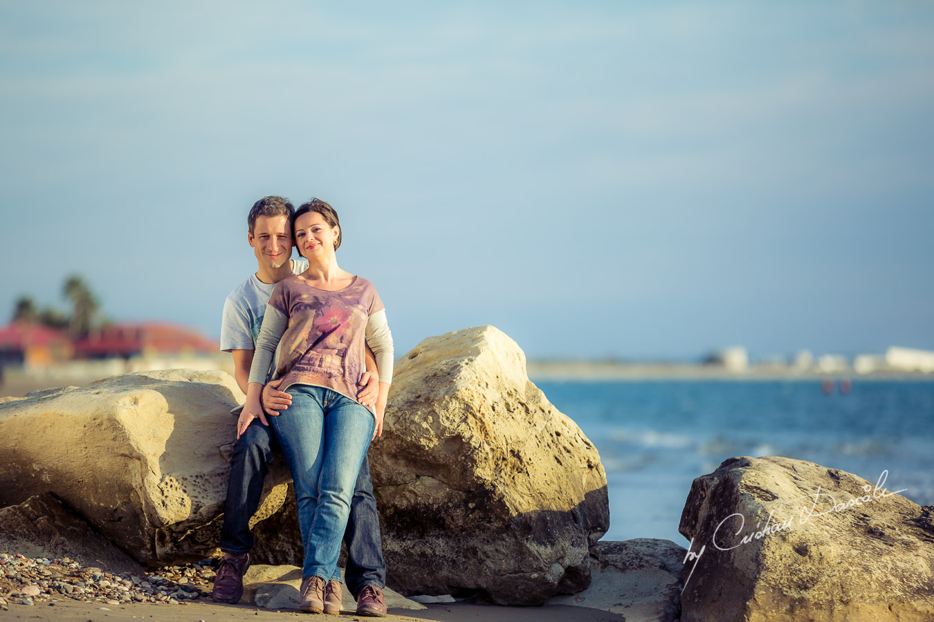 Photo shoot in Cyprus, Curium Beach. Photographer: Cristian Dascalu