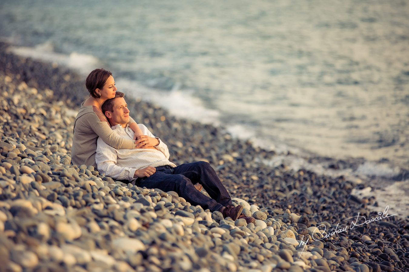 Photo shoot in Cyprus, Curium Beach. Photographer: Cristian Dascalu