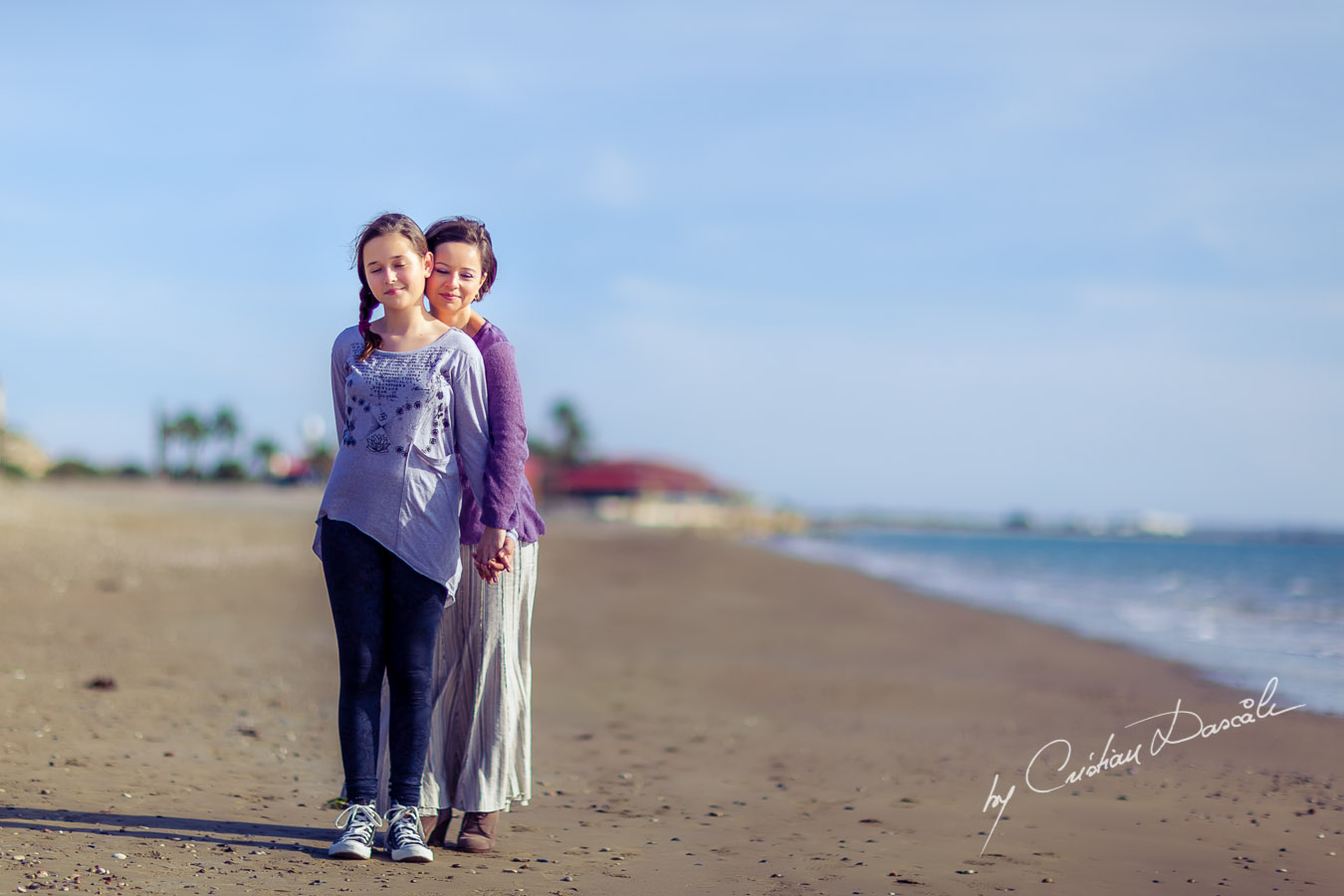 Photo shoot in Cyprus, Curium Beach. Photographer: Cristian Dascalu