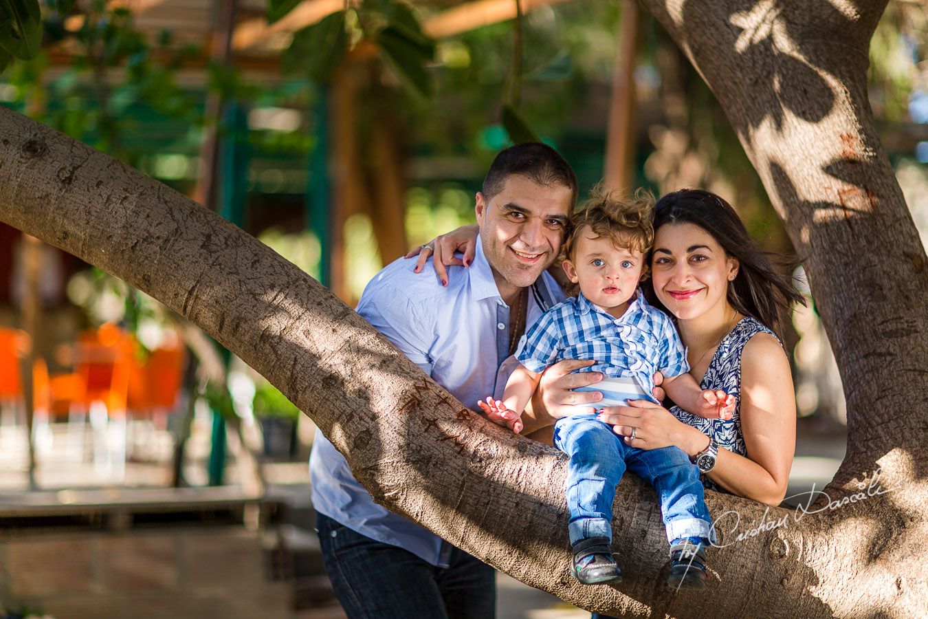 Maria, George & Harry - Family photo shoot near Curium Beach, Cyprus. Photographer: Cristian Dascalu