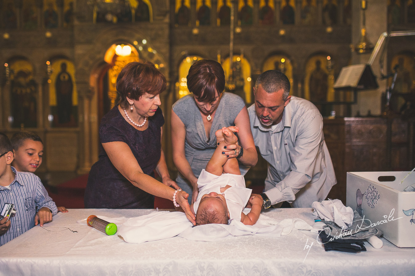 Melting Christening Photography in Limassol with Thomas. Photography by Cristian Dascalu