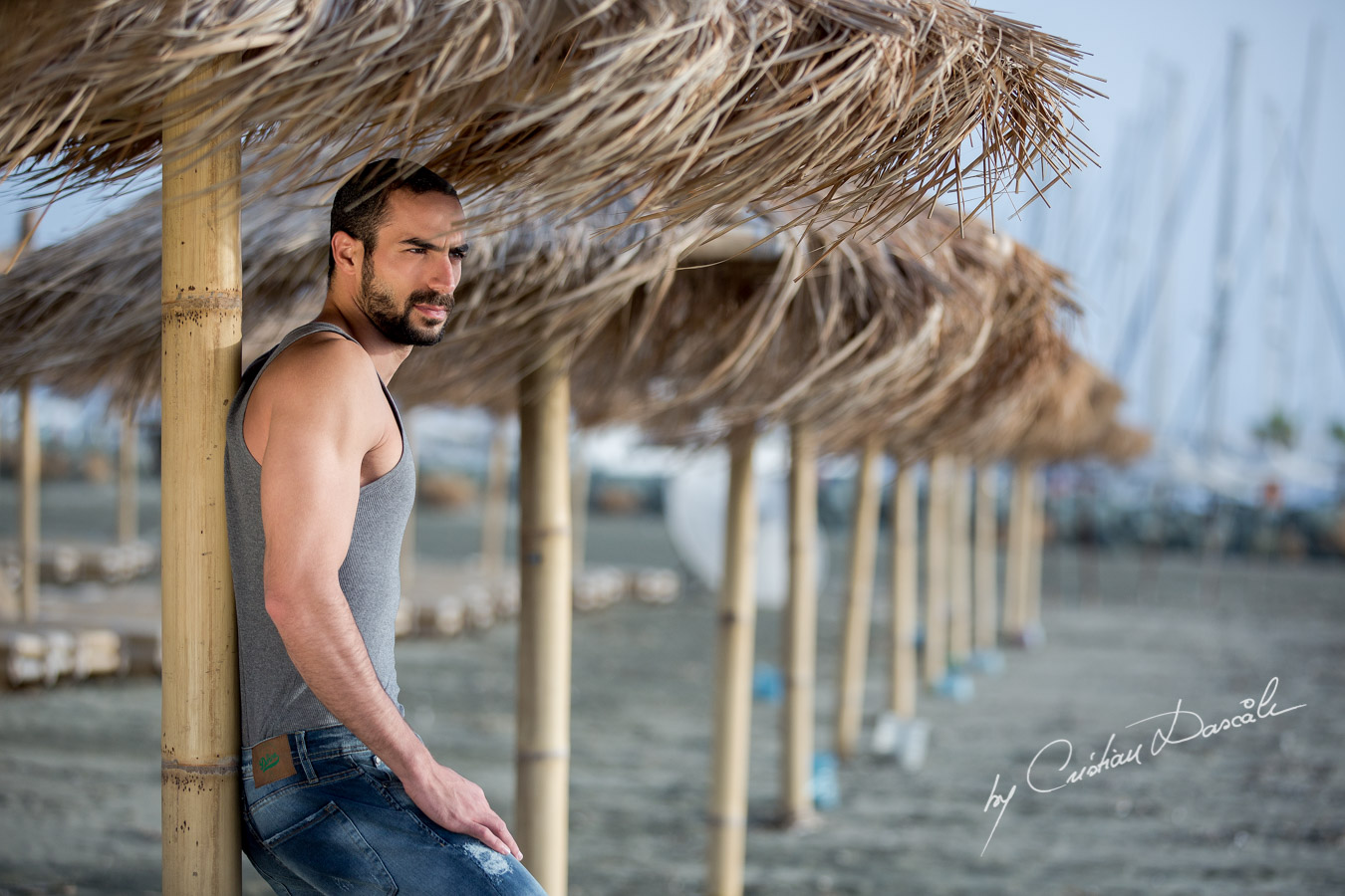 beach model shooting