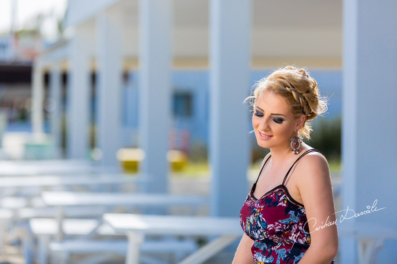 Katarzyna Posing in Agya Napa, Nissi Beach