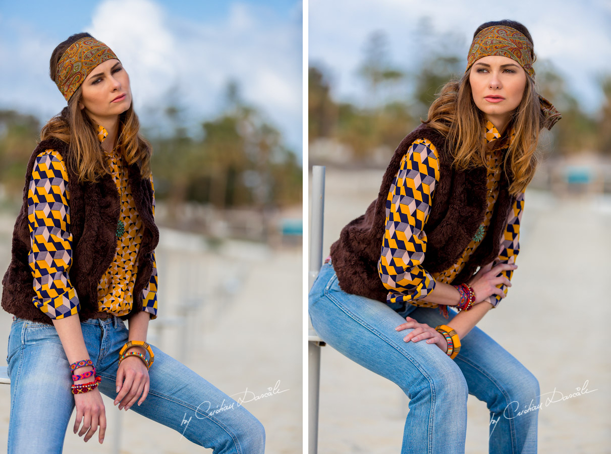 Bohemian Style with Anastasia at Nissi Beach