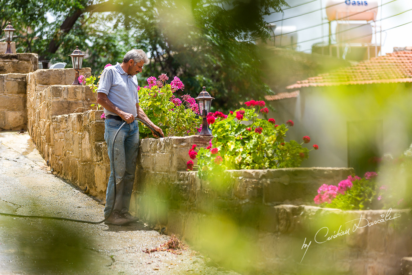 Storytelling wedding photography image captured in Tochni Village in Larnaca district of Cyprus by wedding Photographer Cristian Dascalu