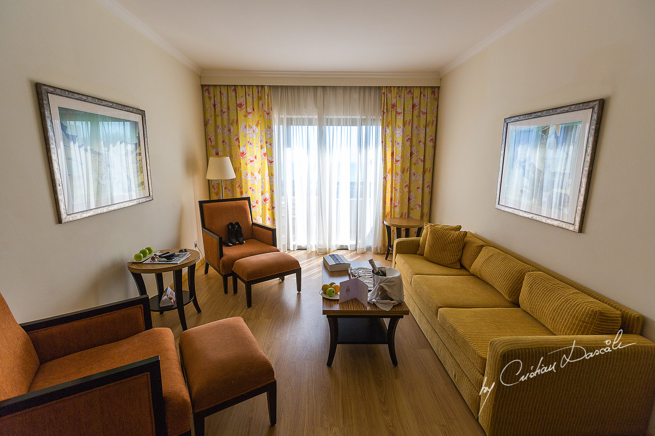 Groom's room at Elias Beach Hotel in Limassol