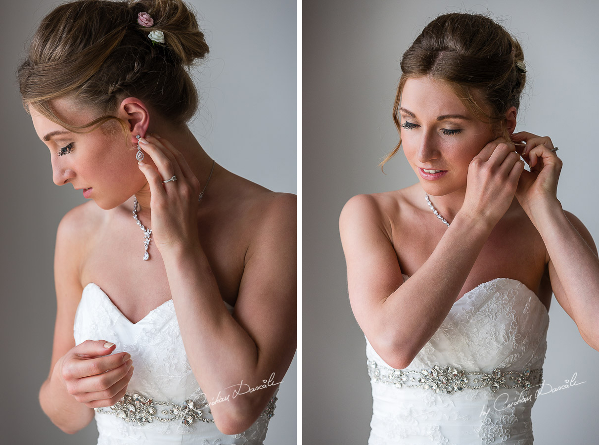 Beautiful bride Alicia photographed at Nissi Beach Resort in Ayia Napa, Cyprus by Cristian Dascalu.