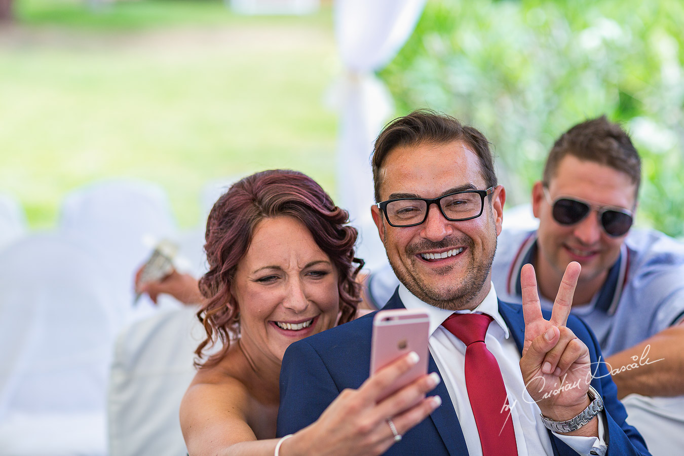 Beautiful wedding moment photographed at Nissi Beach Resort in Ayia Napa, Cyprus by Cristian Dascalu.