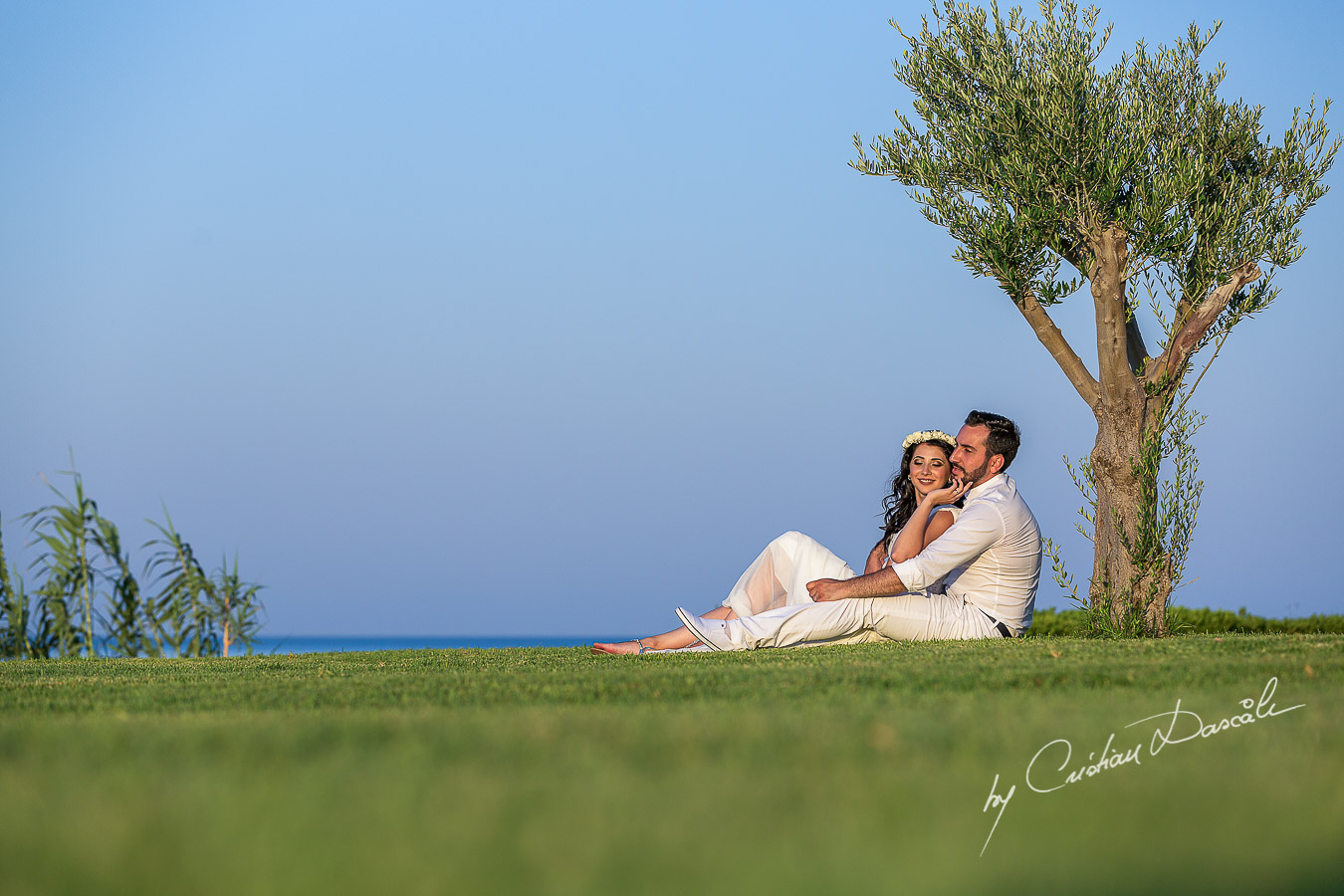 Wedding ceremony at Pernera Beach Hotel in Protaras, Cyprus.