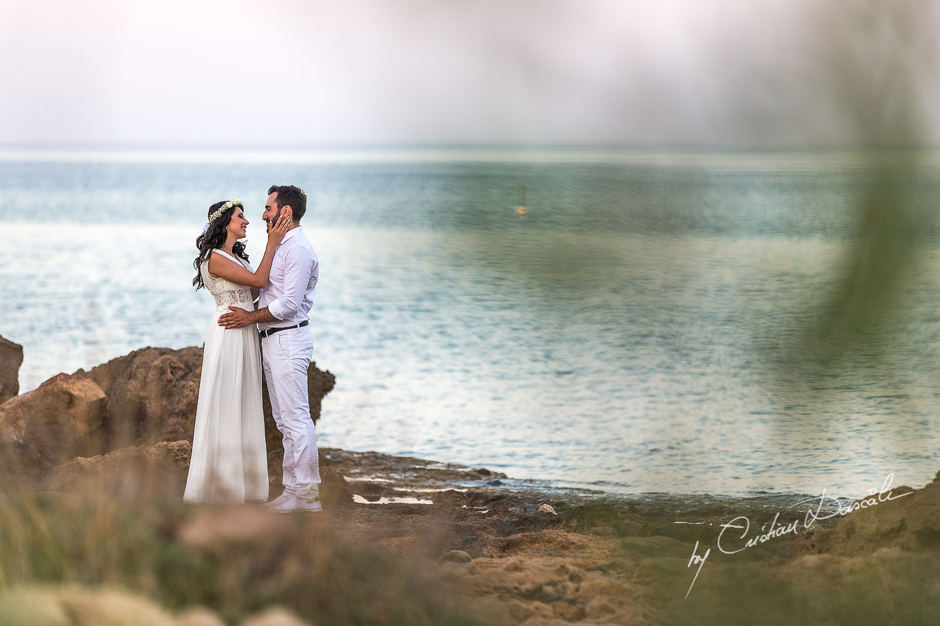 Wedding ceremony at Pernera Beach Hotel in Protaras, Cyprus.