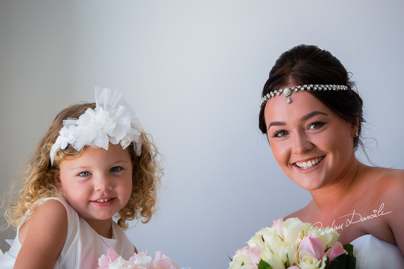 Beautiful bride Eva posing before her wedding ceremony at King Evelton Beach and Resort.