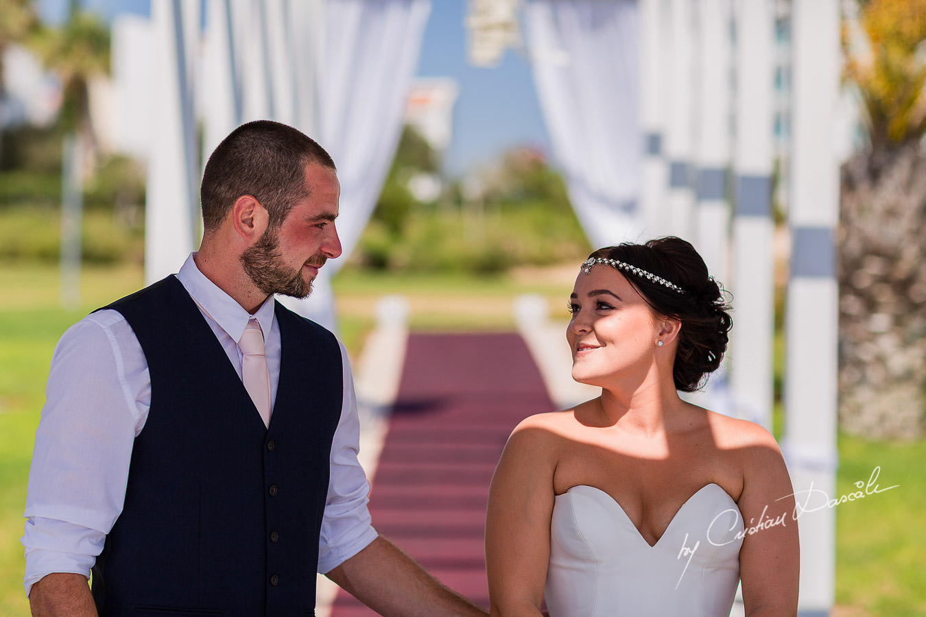 Beautiful Wedding photographed at King Evelton Hotel and Resort in Paphos, Cyprus.