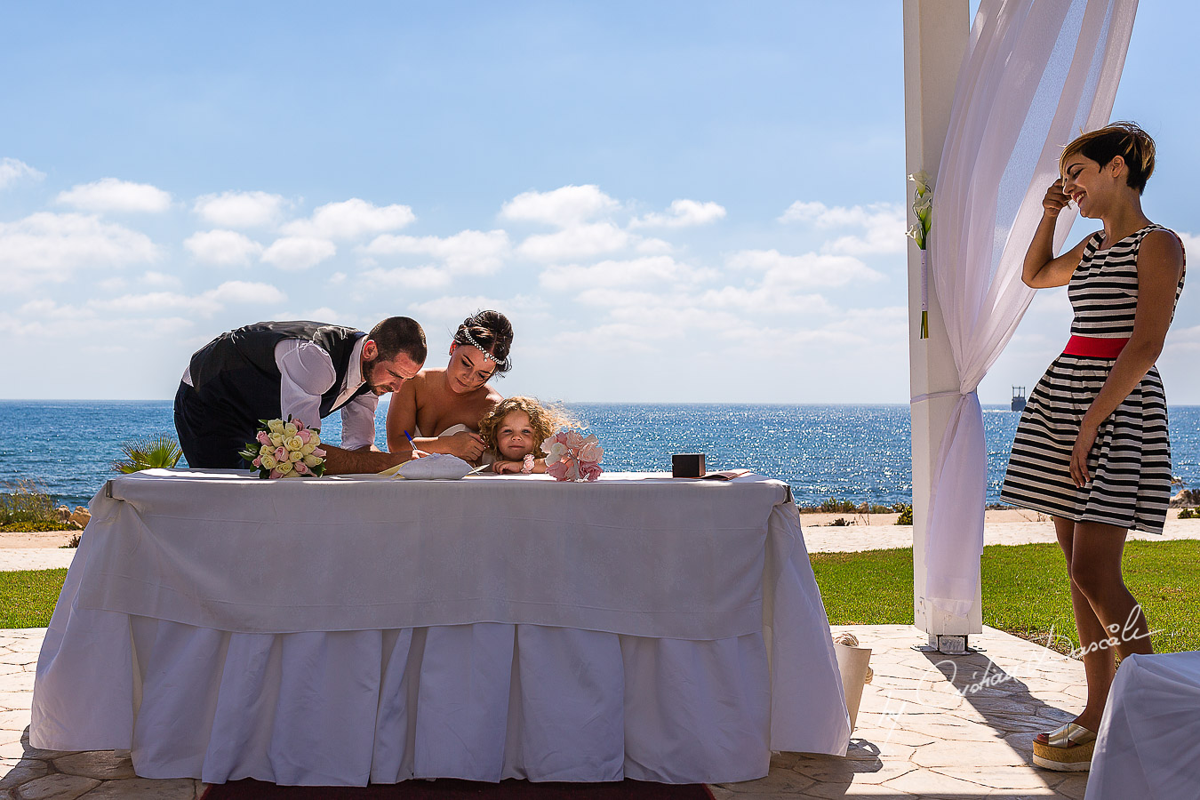 Beautiful Wedding photographed at King Evelton Hotel and Resort in Paphos, Cyprus.