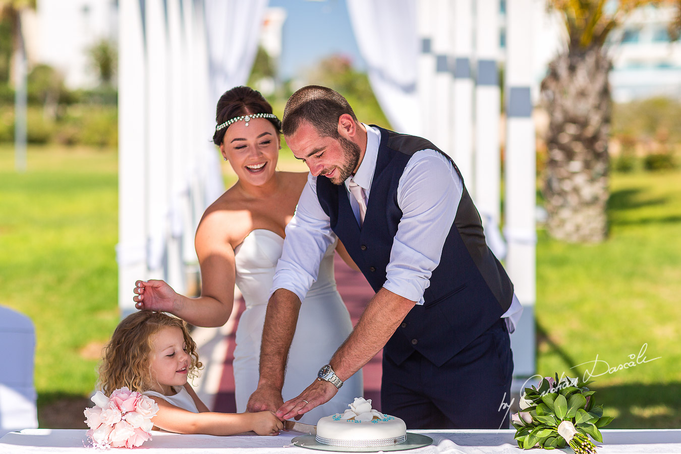 Beautiful Wedding photographed at King Evelton Hotel and Resort in Paphos, Cyprus.