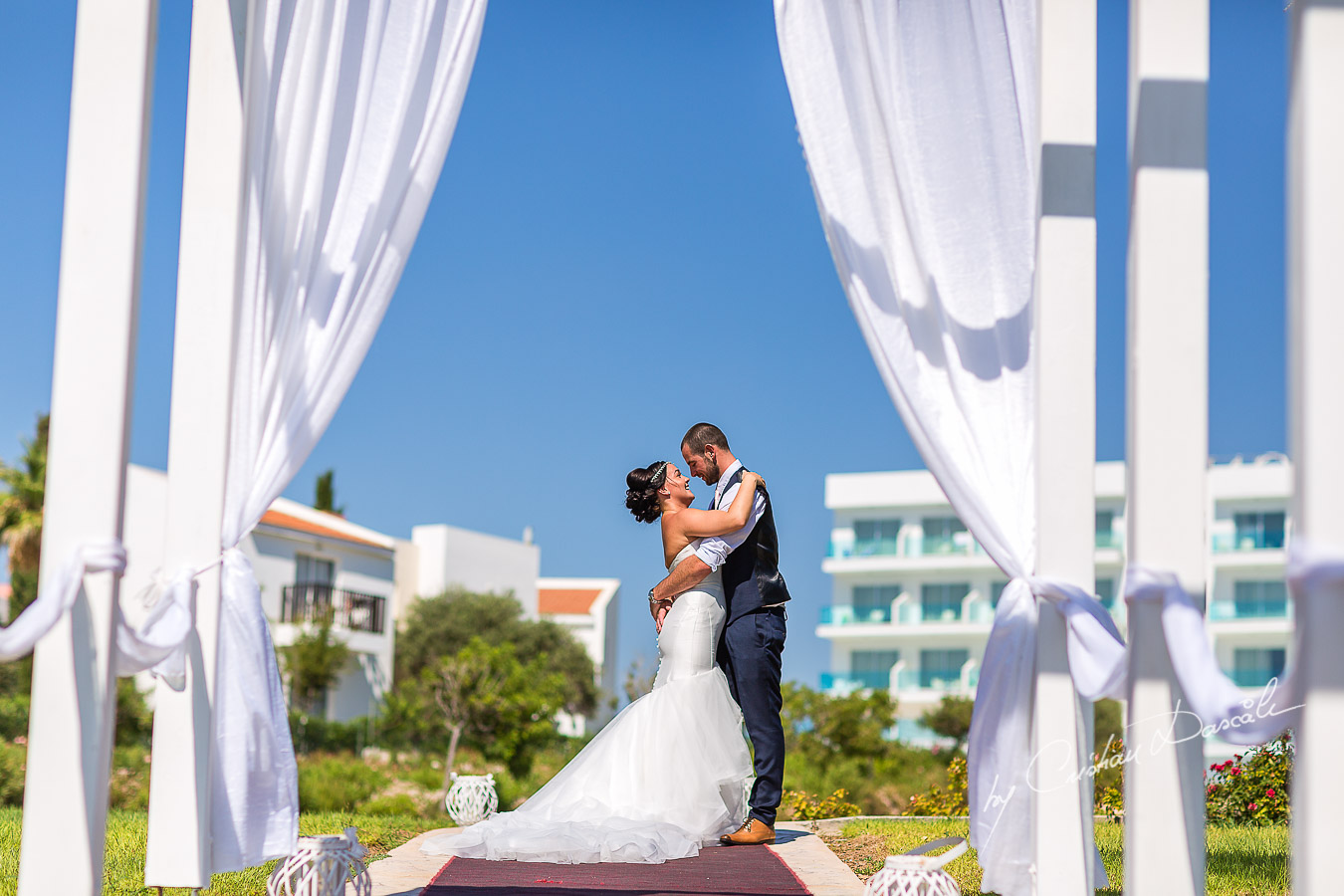 Beautiful Wedding photographed at King Evelton Hotel and Resort in Paphos, Cyprus.