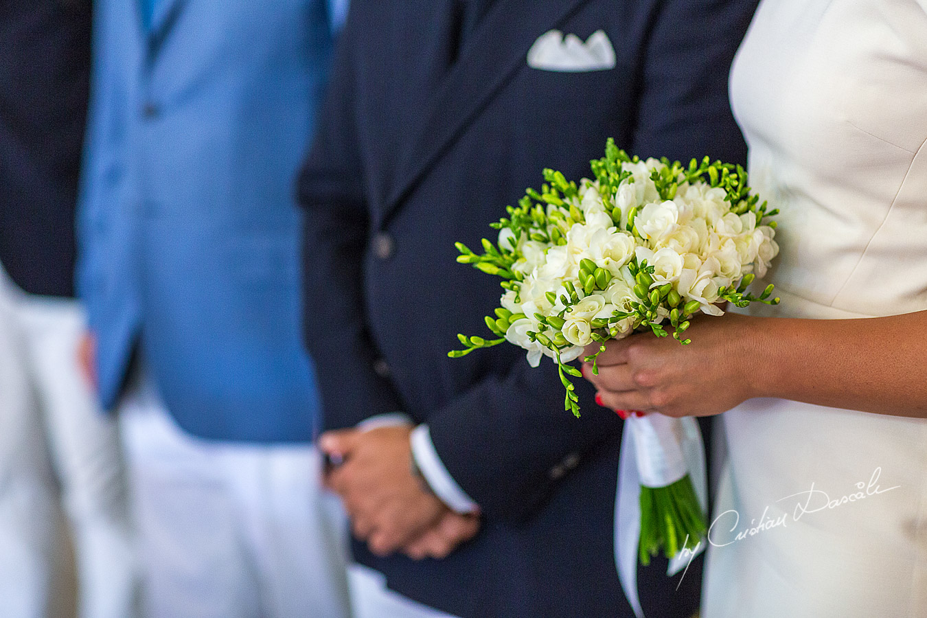 Wedding ceremony at Germasoia Cultura Center in Limassol, Cyprus.