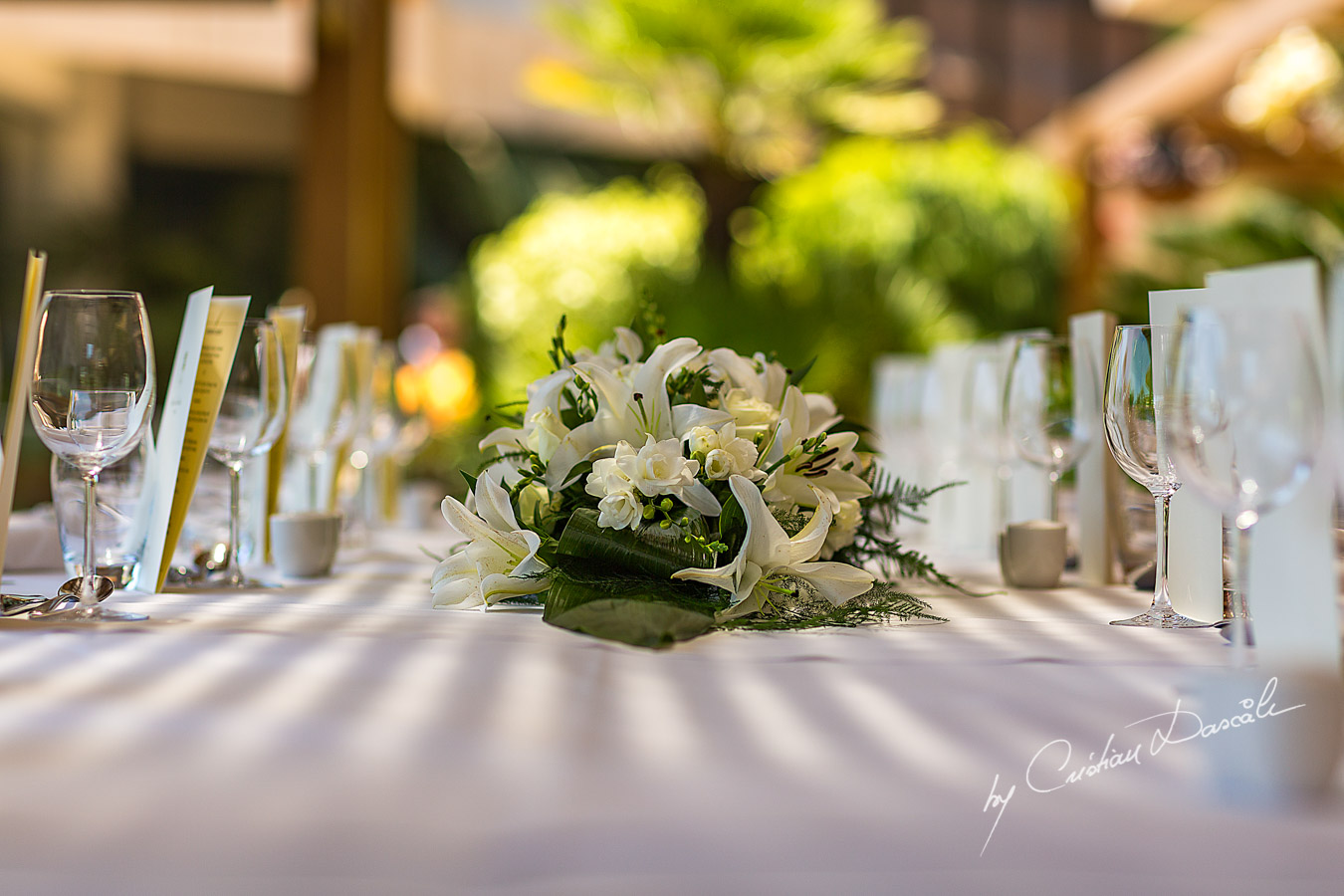 Touching wedding reception photographed at the Four Seasons Limassol Hotel, in Cyprus.