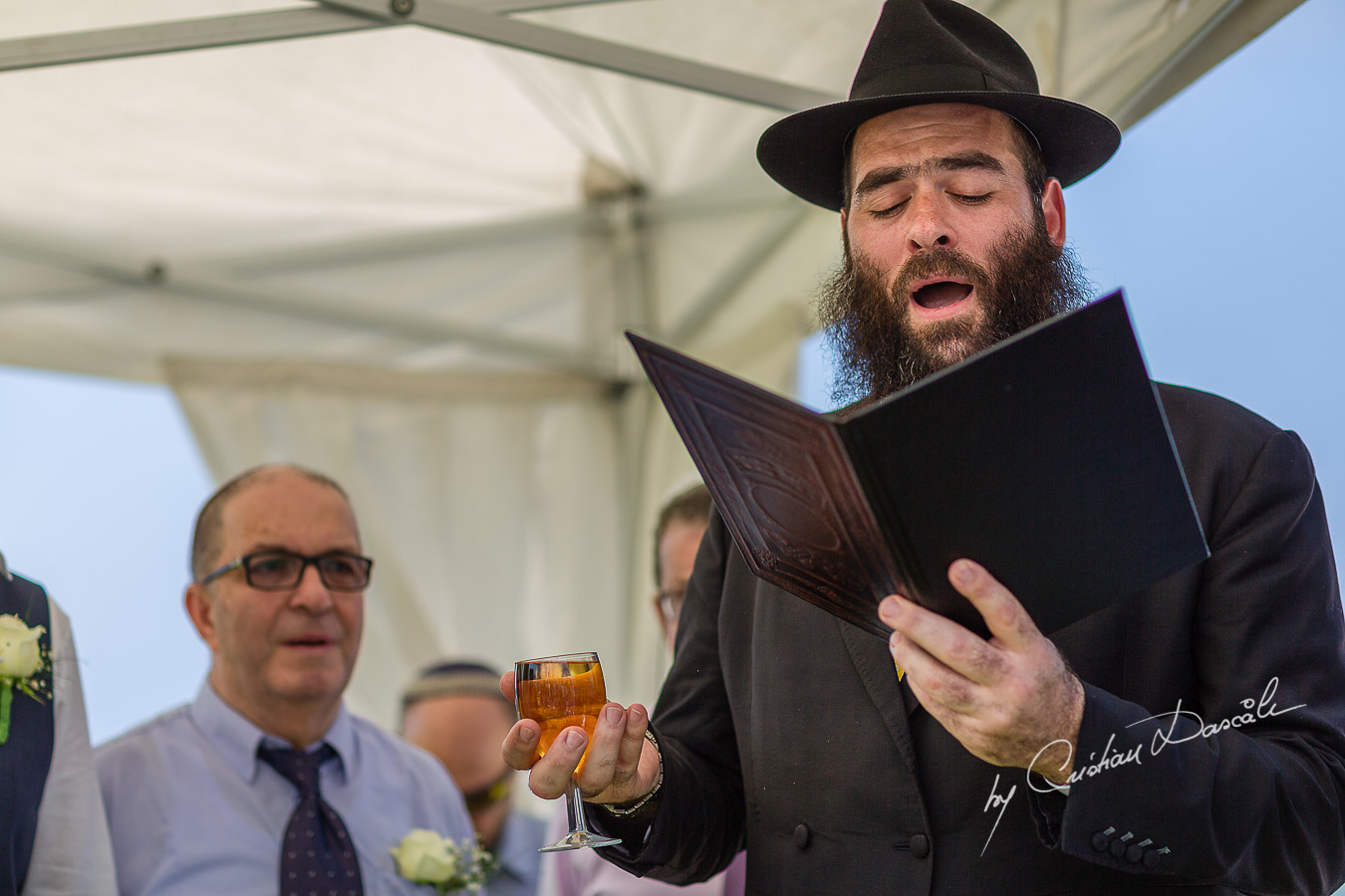 Moments captured at a Jewish Wedding Ceremony in Cyprus.