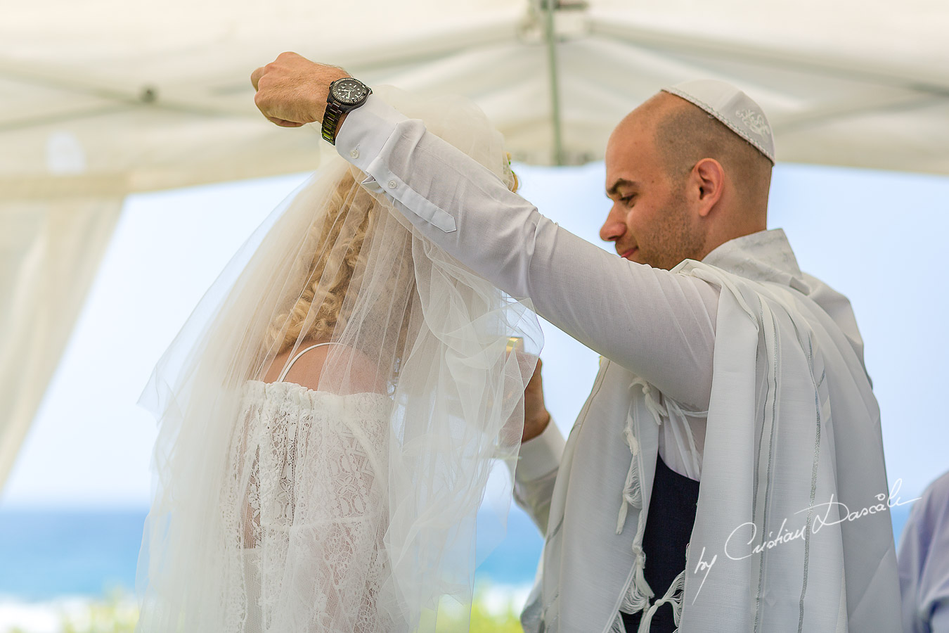 Moments captured at a Jewish Wedding Ceremony in Cyprus.