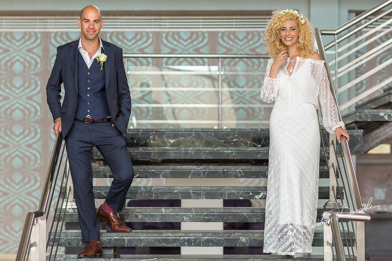 Moments captured at a Jewish Wedding Ceremony in Cyprus.