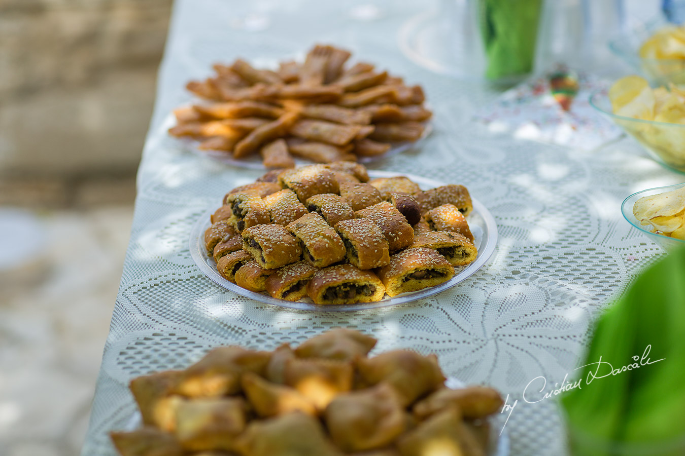 Traditional food captured at Traditional Cyprus Wedding in Tochni, Larnaca.