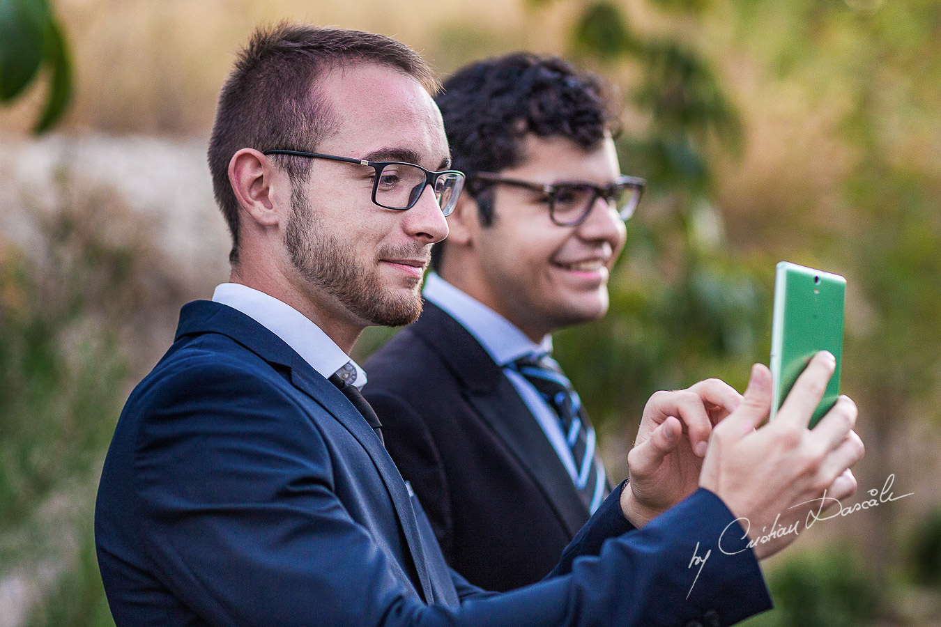 Emotional moments captured at a beautiful bohemian wedding in Trimiklini, Cyprus.