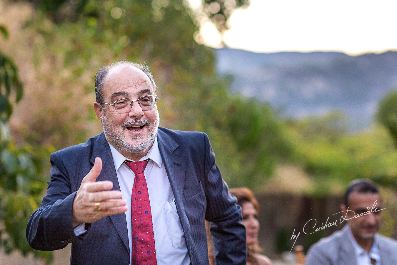 Emotional moments captured at a beautiful bohemian wedding in Trimiklini, Cyprus.