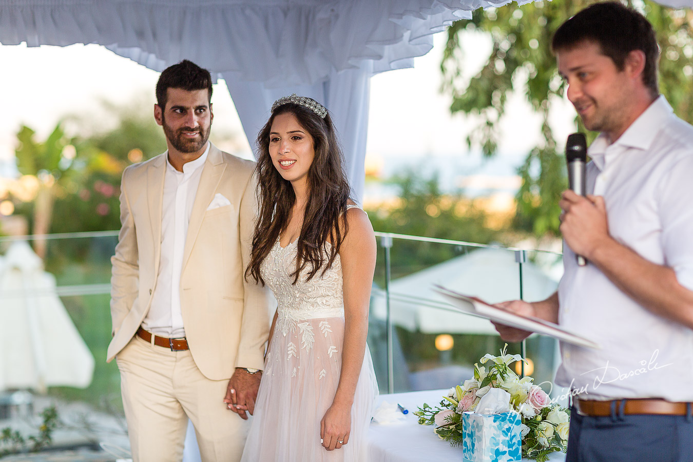 Emotional Wedding At Royal Apollonia Hotel. Photography by Cristian Dascalu.