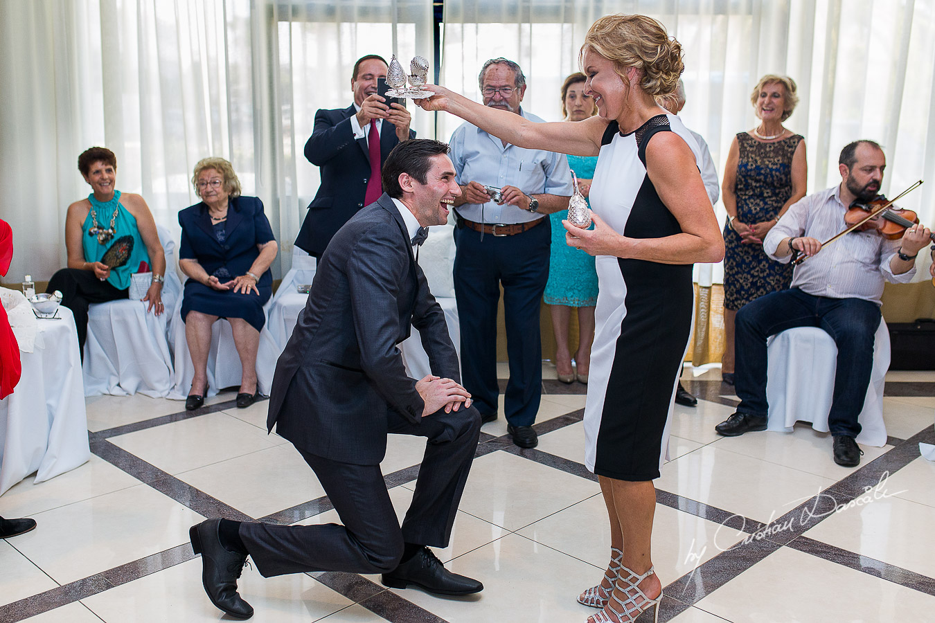 Cypriot Traditions captured at a wedding in Ayia Napa, Cyprus by Cristian Dascalu.