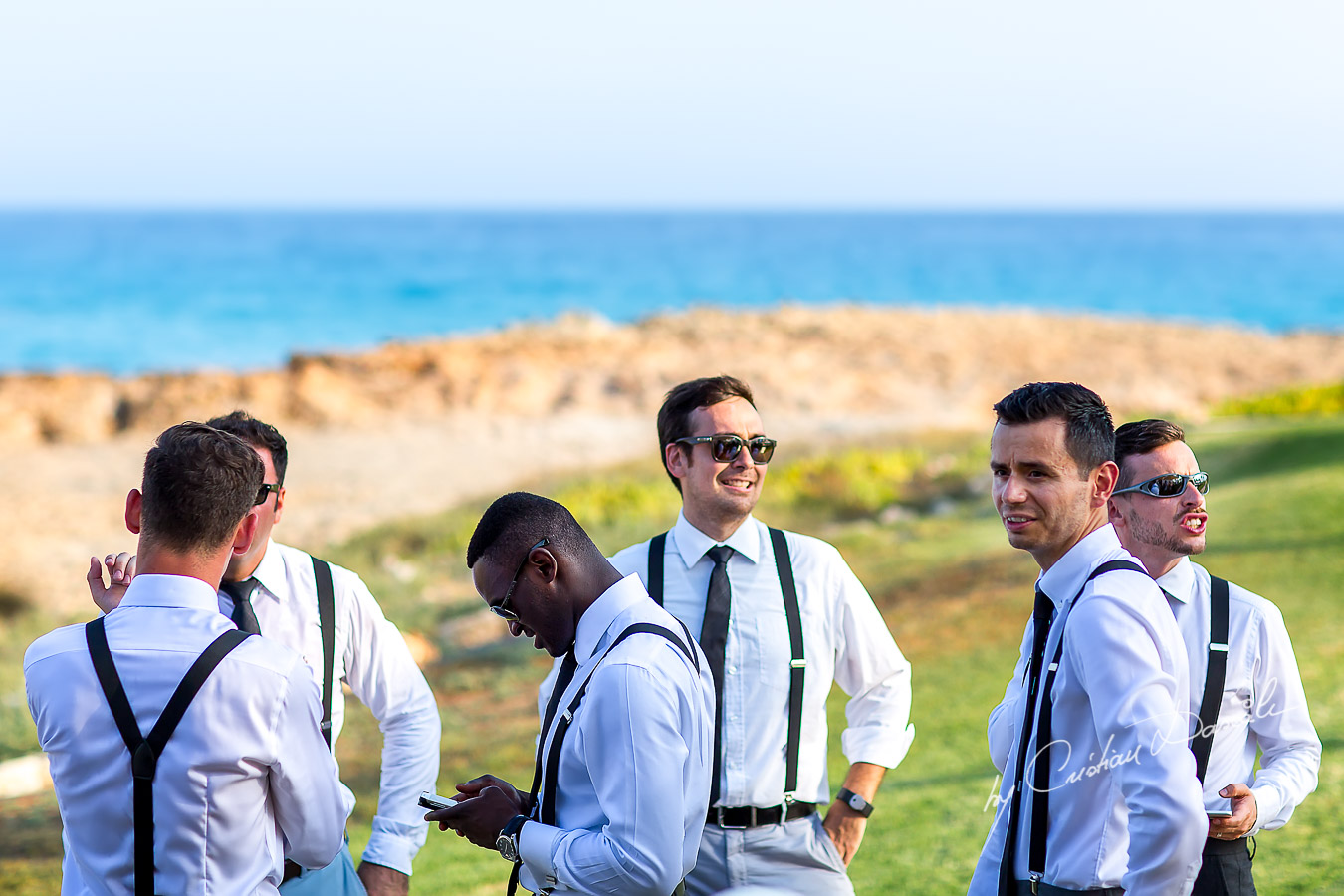 Wedding moments captured at a wedding in Ayia Napa, Cyprus by Cristian Dascalu.