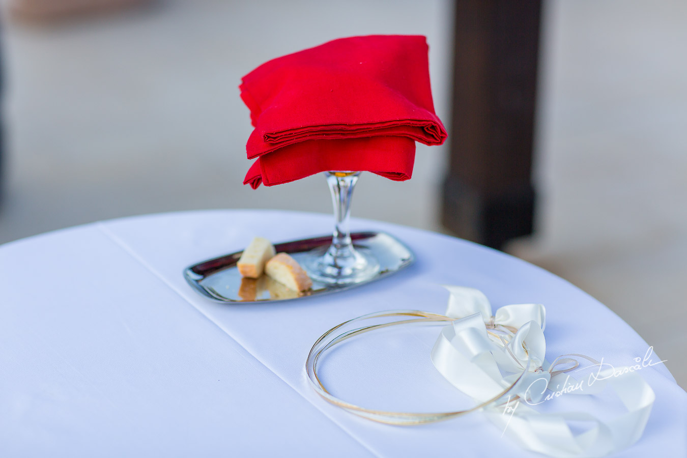 Wedding details captured at a wedding in Ayia Napa, Cyprus by Cristian Dascalu.