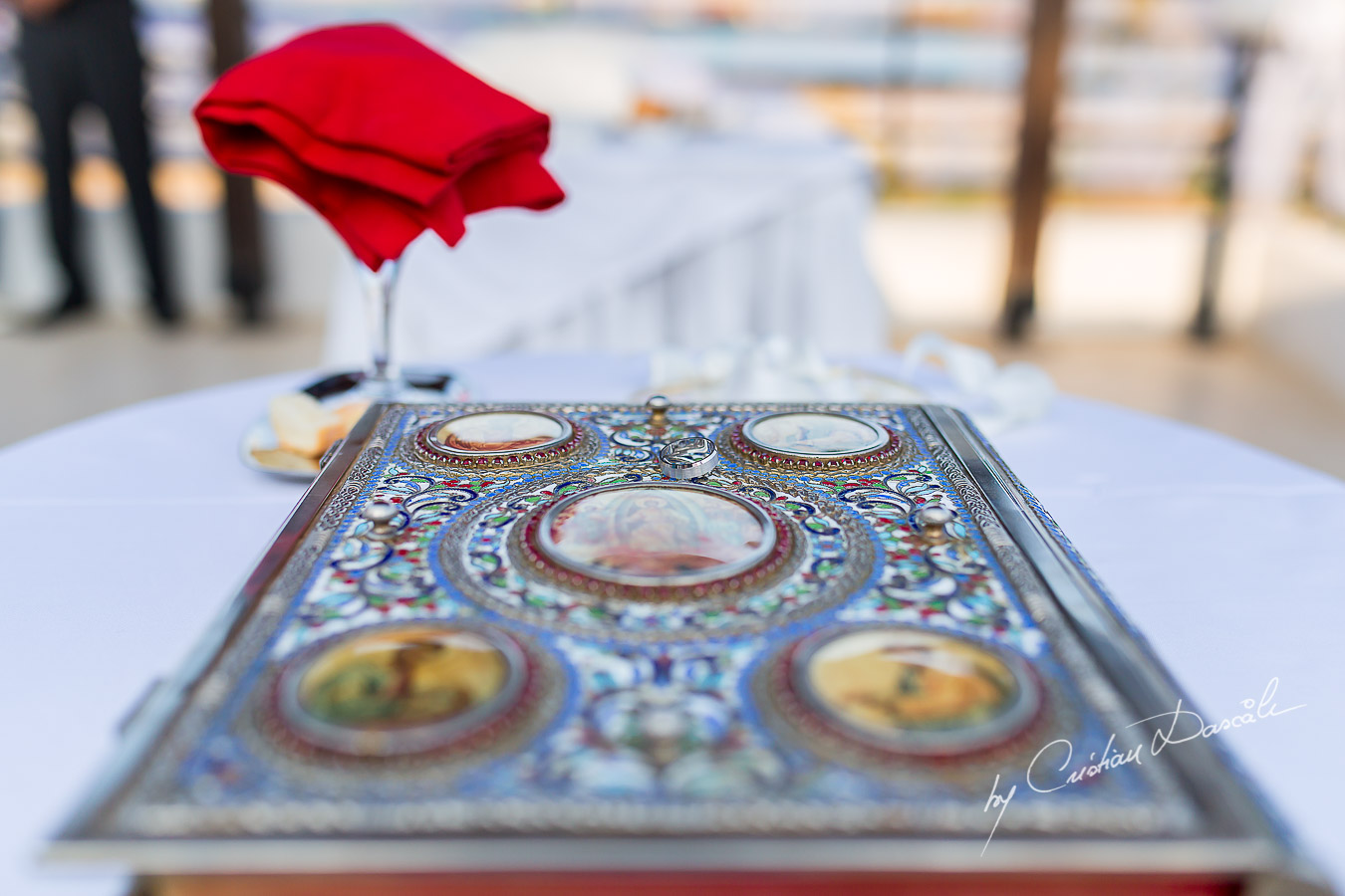 Wedding details captured at a wedding in Ayia Napa, Cyprus by Cristian Dascalu.